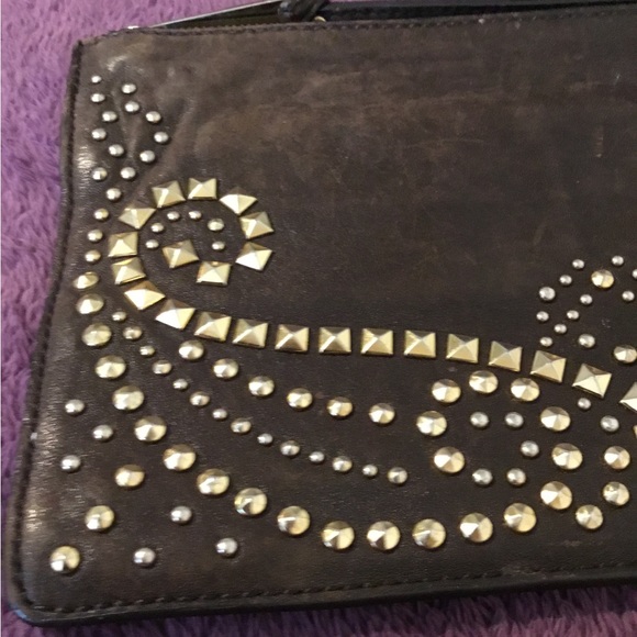 Michael Kors Gold Studded Wristlet - Picture 5 of 10